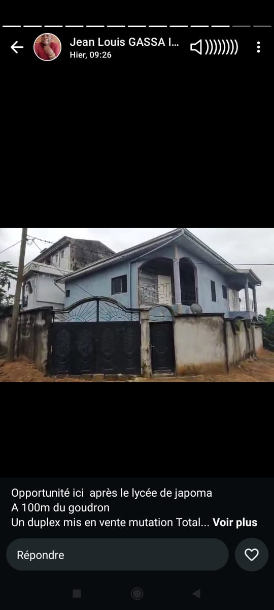 Maison a vendre a Nyalla